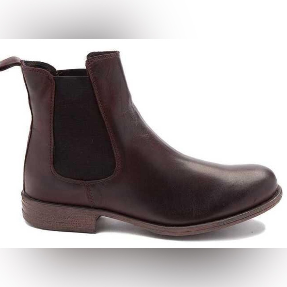 Hibou Leather Chelsea Boot, brown, 10 (41)